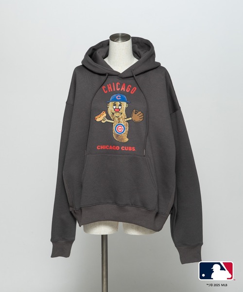 WCJ（ダブルシージェイ）の「MLB HOODIE（パーカー・レディース・ブルー/オレンジ/ネイビー/ブラック/チャコール/グレー/ライトブルー/ホワイト・FREE/XX-LARGE）」の14枚目の写真