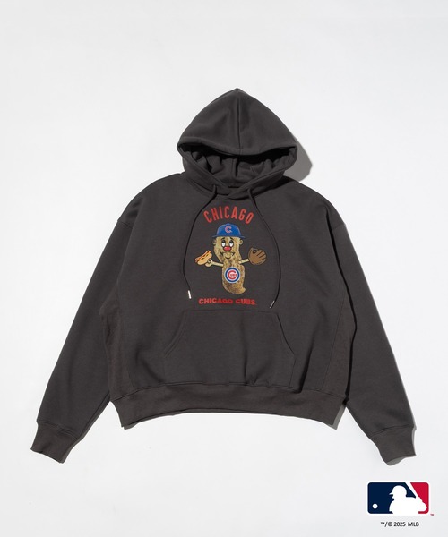 WCJ（ダブルシージェイ）の「MLB HOODIE（パーカー・レディース・ブルー/オレンジ/ネイビー/ブラック/チャコール/グレー/ライトブルー/ホワイト・FREE/XX-LARGE）」の16枚目の写真