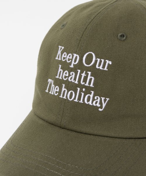 Millo Archive（ミロ アーカイブ）の「ホリデーシグネチャーボールキャップ [カーキ]（キャップ・レディース・その他・FREE）」の5枚目の写真