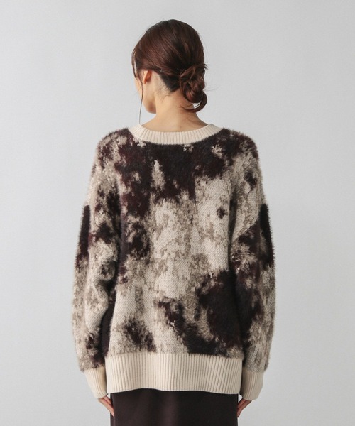 GLOBAL WORK（グローバルワーク）の「柄シャギーカーディガン＊スカートセット/580928（ワンピース・レディース・キャメル/ライトグレー・LARGE/MEDIUM）」の13枚目の写真