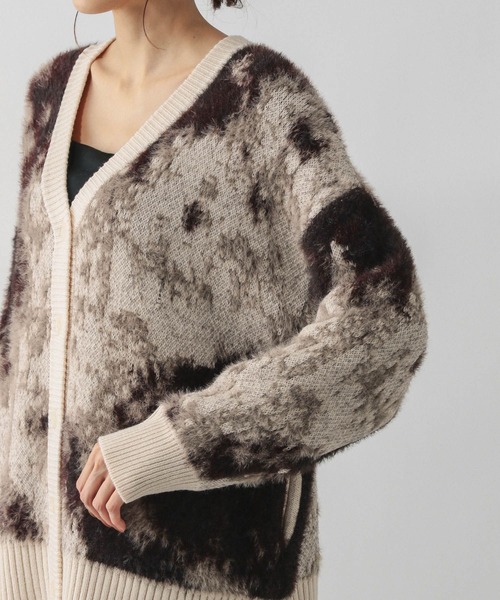 GLOBAL WORK（グローバルワーク）の「柄シャギーカーディガン＊スカートセット/580928（ワンピース・レディース・キャメル/ライトグレー・LARGE/MEDIUM）」の16枚目の写真