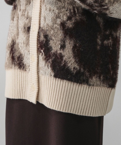 GLOBAL WORK（グローバルワーク）の「柄シャギーカーディガン＊スカートセット/580928（ワンピース・レディース・キャメル/ライトグレー・LARGE/MEDIUM）」の18枚目の写真