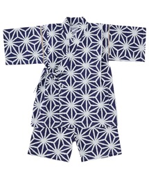 RED PONY（レッドポニー）の「キッズ 甚平 日本製生地 綿100％ 男の子 和柄 夏祭り 花火大会 RED PONY（浴衣）」