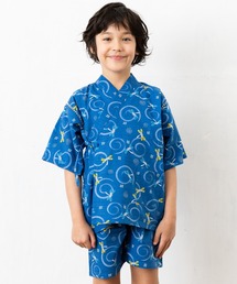 RED PONY（レッドポニー）の「キッズ 甚平 日本製生地 綿100％ 男の子 和柄 夏祭り 花火大会 RED PONY（浴衣）」