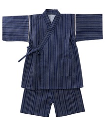 RED PONY（レッドポニー）の「キッズ 甚平 日本製生地 綿100％ 男の子 和柄 夏祭り 花火大会 RED PONY（浴衣）」