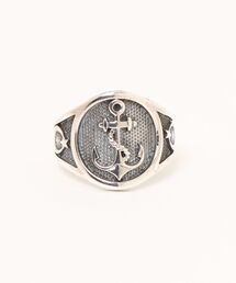 MAISON CLUB（メゾンクラブ）の「【MAISON CLUB】U.S.NAVY Ring TYPE-3 FreeSize / Silver925/ KUN（リング）」