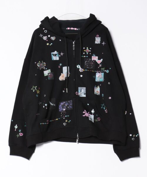 L.H.P（エルエイチピー）の「CFIERCE/フィアス/STICKER BUNNY HOODIE