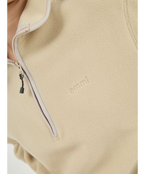 emmi（エミ）の「【セットアイテム】eco ストール付きフリースワンピース（ワンピース・レディース・ミント/ネイビー/ブルー・0/1）」の12枚目の写真