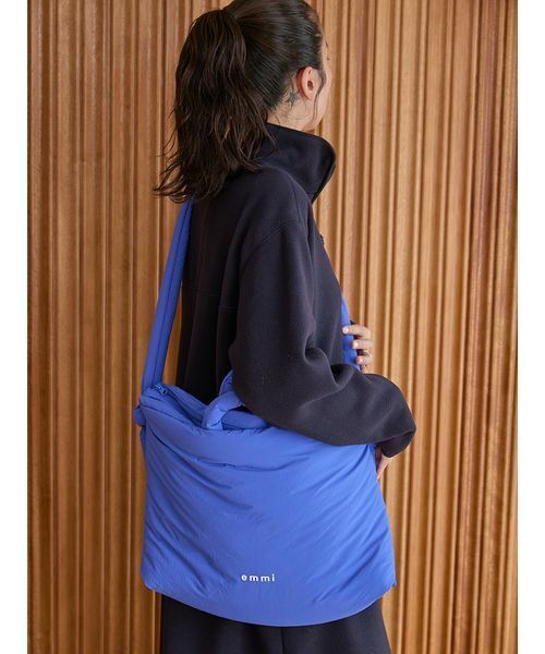 emmi（エミ）の「【セットアイテム】eco ストール付きフリースワンピース（ワンピース・レディース・ミント/ネイビー/ブルー・0/1）」の19枚目の写真