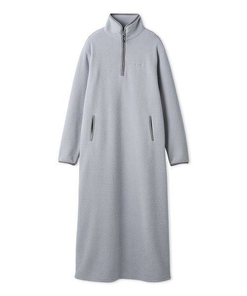 emmi（エミ）の「【セットアイテム】eco ストール付きフリースワンピース（ワンピース・レディース・ミント/ネイビー/ブルー・0/1）」の21枚目の写真