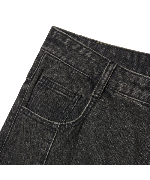 F.ILLUMINATE(フィルミネイト)の「フラップポケットデニムショーツ-ブラック(その他パンツ・レディース・その他・SMALL/MEDIUM/LARGE)」の6枚目の写真