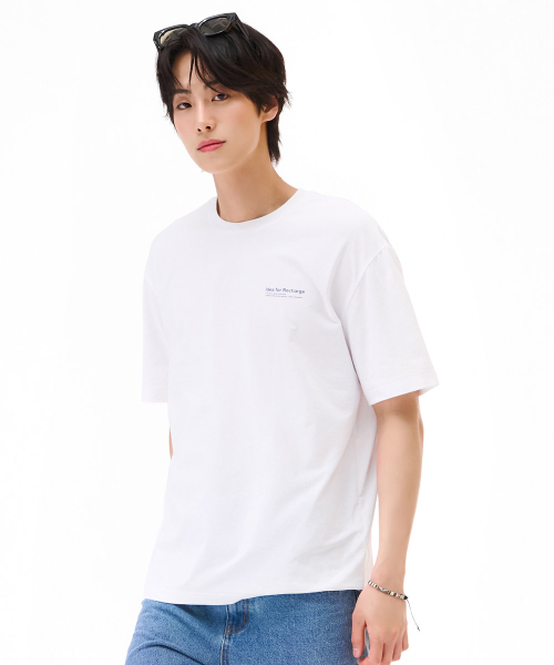 CHASECULT(チェイスカルト)の「男性クールバックポイントグラフィック半袖Tシャツ-ホワイト(Tシャツ/カットソー・メンズ・ホワイト・95/105/100/110)」の2枚目の写真