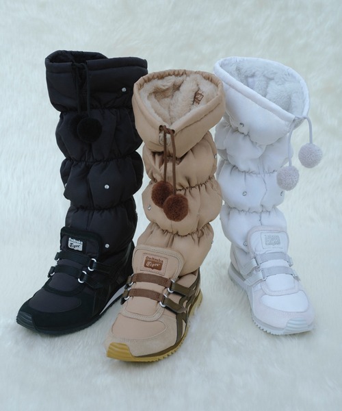 Onitsuka Tiger（オニツカタイガー）の「WINTER HEAVEN / ウィンターヘブン（ブーツ・レディース・ホワイト系その他/ブラウン系その他/ブラック×ブラック・28/27.5/24/23.5/23/22.5/28.5/27/26.5/26/25.5/25/24.5）」の5枚目の写真