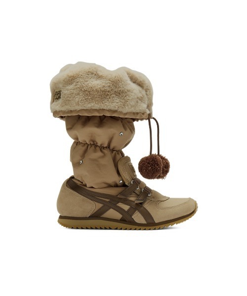 Onitsuka Tiger（オニツカタイガー）の「WINTER HEAVEN / ウィンターヘブン（ブーツ・レディース・ホワイト系その他/ブラウン系その他/ブラック×ブラック・28/27.5/24/23.5/23/22.5/28.5/27/26.5/26/25.5/25/24.5）」の10枚目の写真