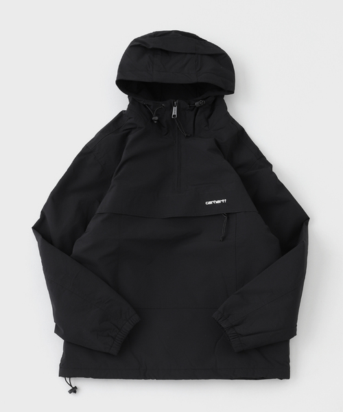 Carhartt WIP(カーハートダブリューアイピー)の「CARHARTT WIP / カーハート ダブリューアイピー WINDBREAKER PULLOVER(ブルゾン・メンズ・ブラック・MEDIUM/LARGE)」の1枚目の写真