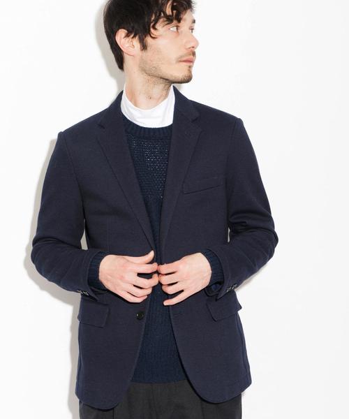 green label relaxing(グリーンレーベルリラクシング)の「KT RIPPLE REV/COL NT 2B ジャケット◆(テーラードジャケット・メンズ・グレー/ネイビー・X-LARGE/MEDIUM/LARGE/SMALL)」の1枚目の写真