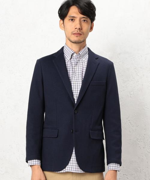 green label relaxing(グリーンレーベルリラクシング)の「KT RIPPLE REV/COL NT 2B ジャケット◆(テーラードジャケット・メンズ・グレー/ネイビー・X-LARGE/MEDIUM/LARGE/SMALL)」の4枚目の写真