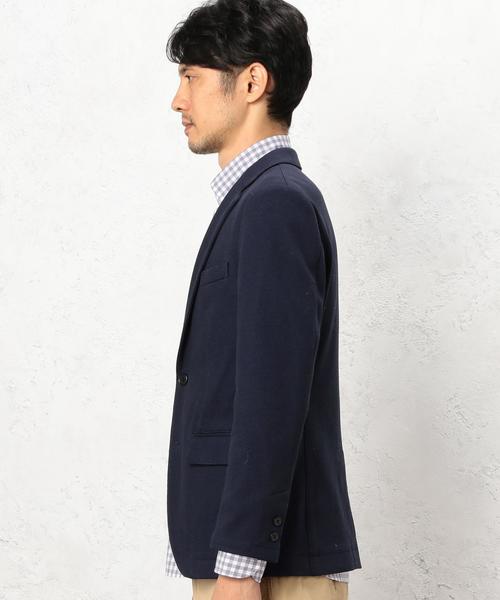 green label relaxing(グリーンレーベルリラクシング)の「KT RIPPLE REV/COL NT 2B ジャケット◆(テーラードジャケット・メンズ・グレー/ネイビー・X-LARGE/MEDIUM/LARGE/SMALL)」の5枚目の写真