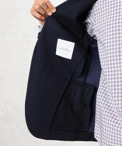 green label relaxing(グリーンレーベルリラクシング)の「KT RIPPLE REV/COL NT 2B ジャケット◆(テーラードジャケット・メンズ・グレー/ネイビー・X-LARGE/MEDIUM/LARGE/SMALL)」の18枚目の写真