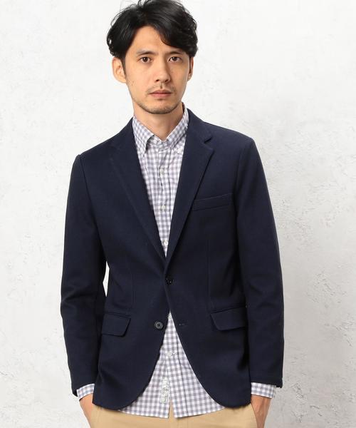 green label relaxing(グリーンレーベルリラクシング)の「KT RIPPLE REV/COL NT 2B ジャケット◆(テーラードジャケット・メンズ・グレー/ネイビー・X-LARGE/MEDIUM/LARGE/SMALL)」の11枚目の写真