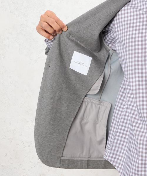 green label relaxing(グリーンレーベルリラクシング)の「KT RIPPLE REV/COL NT 2B ジャケット◆(テーラードジャケット・メンズ・グレー/ネイビー・X-LARGE/MEDIUM/LARGE/SMALL)」の14枚目の写真