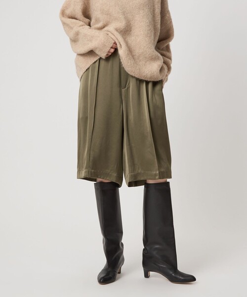 セール】＜conte＞サテン ハーフパンツ（その他パンツ）｜conte