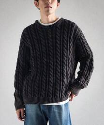 CRAFT STANDARD BOUTIQUE | スノーウォッシュケーブルニット(ニット/セーター)
