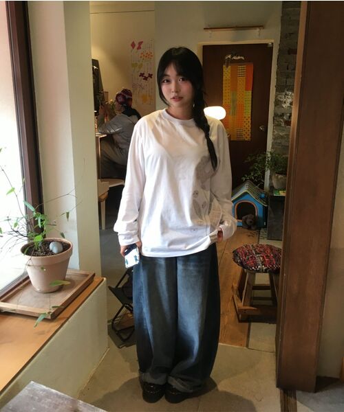 GRAVER（グレーバー）の「[ユニセックス]GRAE-Sストライプコットンキャンバスクロスバッグ_2カラー（メッセンジャーバッグ・レディース・ブラック/ブラウン・ONE SIZE）」の10枚目の写真
