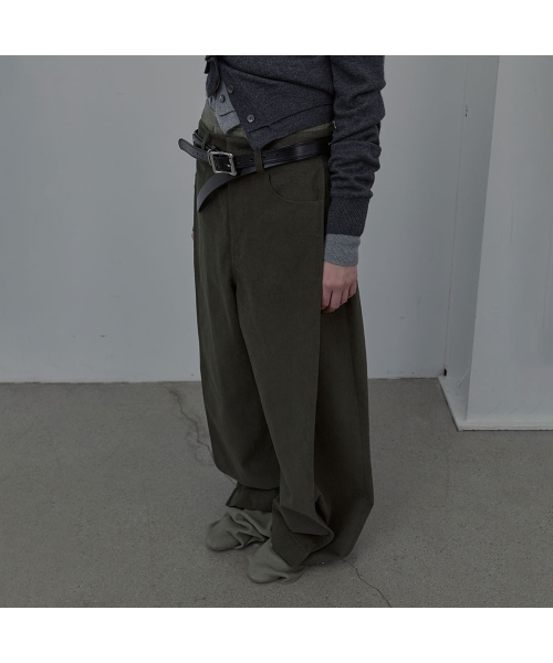 LCDC TM(エルシーディーシーティーエム)の「CURVED SNAP PANTS (KHAKI)(その他パンツ・レディース・その他・SMALL/MEDIUM)」の6枚目の写真