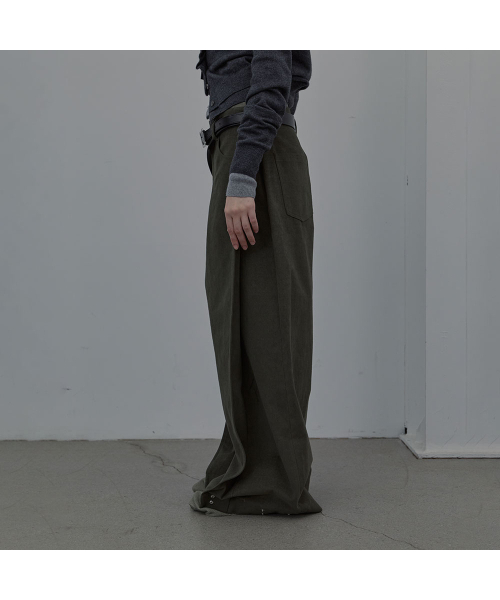 LCDC TM(エルシーディーシーティーエム)の「CURVED SNAP PANTS (KHAKI)(その他パンツ・レディース・その他・SMALL/MEDIUM)」の9枚目の写真