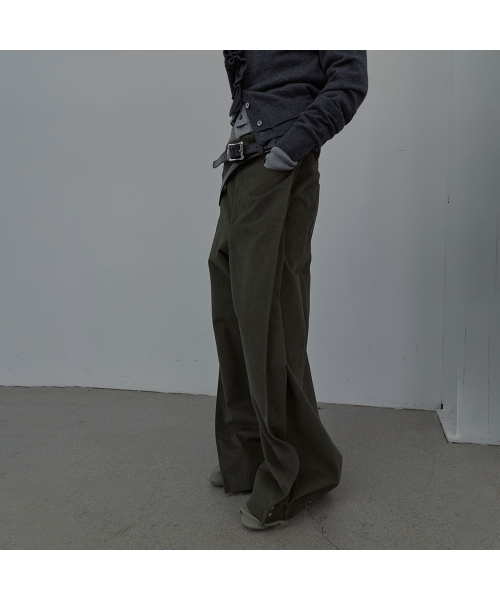 LCDC TM(エルシーディーシーティーエム)の「CURVED SNAP PANTS (KHAKI)(その他パンツ・レディース・その他・SMALL/MEDIUM)」の10枚目の写真