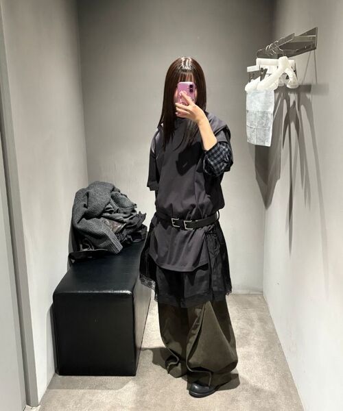 LCDC TM(エルシーディーシーティーエム)の「CURVED SNAP PANTS (KHAKI)(その他パンツ・レディース・その他・SMALL/MEDIUM)」の12枚目の写真