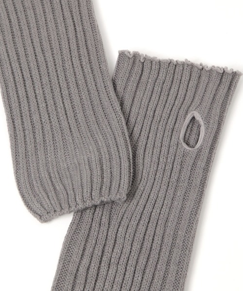 GLOBAL WORK（グローバルワーク）の「メロウアームウォーマーロング/612076（アームカバー・レディース・ブラック/グレー/オフホワイト・FREE）」の9枚目の写真