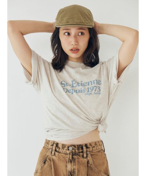 Ungrid（アングリッド）の「ウォッシュデザインハンチング（ハンチング/ベレー帽・レディース・ブラック/カーキ・FREE）」の6枚目の写真