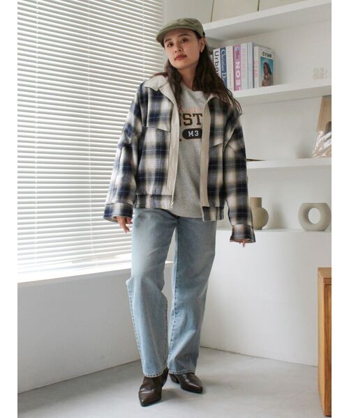 Ungrid（アングリッド）の「ウォッシュデザインハンチング（ハンチング/ベレー帽・レディース・ブラック/カーキ・FREE）」の16枚目の写真