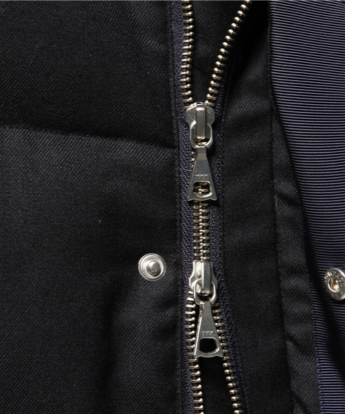 HARE(ハレ)の「ウールダウンブルゾン(HARE)(ダウンジャケット/コート・メンズ・グレー/ネイビー/ブルー系その他/グレー系その他・MEDIUM/SMALL/LARGE)」の14枚目の写真