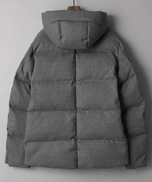 HARE(ハレ)の「ウールダウンブルゾン(HARE)(ダウンジャケット/コート・メンズ・グレー/ネイビー/ブルー系その他/グレー系その他・MEDIUM/SMALL/LARGE)」の22枚目の写真