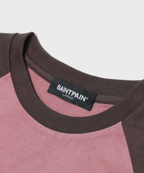 SAINTPAIN(セイントペイン)の「SPピジョンラグラン半袖Tシャツディープピンク(Tシャツ/カットソー・レディース・その他・MEDIUM/LARGE)」の3枚目の写真