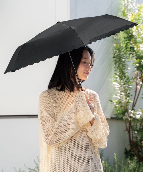 遮光シルバーリボンハート ミニ(折りたたみ傘)|Wpc.(ダブリュ 遮光シルバーリボンハート ミニ(折りたたみ傘)|Wpc.(ダブリュ