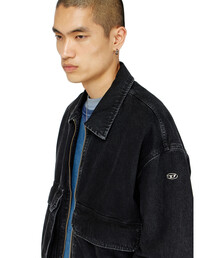 DIESEL（ディーゼル）の「メンズ デニムジャケット D-KURZ（デニム