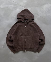 ASSORTED DOUBLE ZIP KNIT PARKA/アソートダブルジップニットパーカー