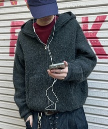 ASSORTED DOUBLE ZIP KNIT PARKA/アソートダブルジップニットパーカー