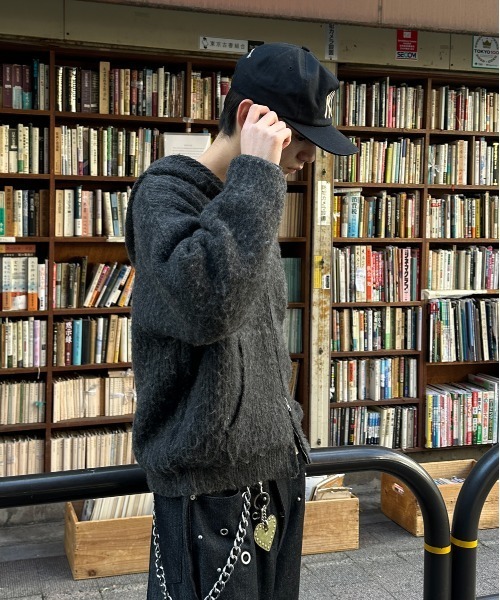 kutir(クティール)の「ASSORTED DOUBLE ZIP KNIT PARKA/アソートダブルジップニットパーカー(ニット/セーター・メンズ・ブラウン/ブラック/カーキ・LARGE/MEDIUM)」の19枚目の写真
