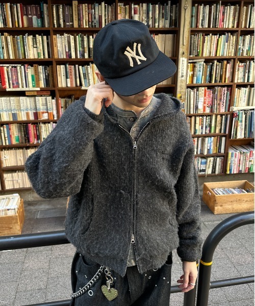 kutir(クティール)の「ASSORTED DOUBLE ZIP KNIT PARKA/アソートダブルジップニットパーカー(ニット/セーター・メンズ・ブラウン/ブラック/カーキ・LARGE/MEDIUM)」の20枚目の写真