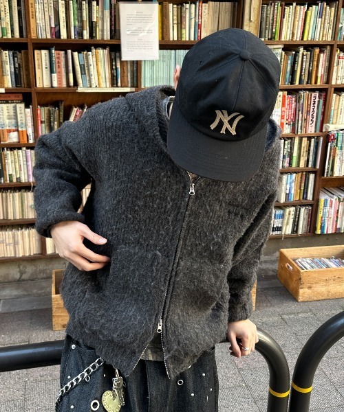 kutir(クティール)の「ASSORTED DOUBLE ZIP KNIT PARKA/アソートダブルジップニットパーカー(ニット/セーター・メンズ・ブラウン/ブラック/カーキ・LARGE/MEDIUM)」の21枚目の写真