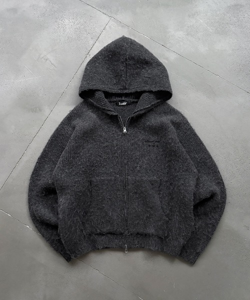 kutir(クティール)の「ASSORTED DOUBLE ZIP KNIT PARKA/アソートダブルジップニットパーカー(ニット/セーター・メンズ・ブラウン/ブラック/カーキ・LARGE/MEDIUM)」の12枚目の写真