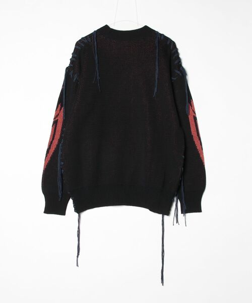 Children of the discordance（チルドレン オブ ザ ディスコ-ダンス）の「Children of the discordance / CABLE KNIT / COTDKN-660（ニット/セーター・メンズ・ネイビー・2/1）」の2枚目の写真