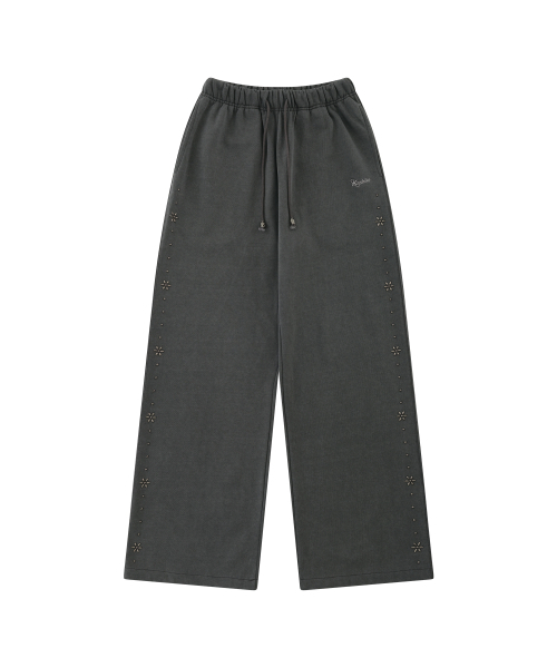 KASHIKO(カシコ)の「Kashiko Comfy : Monk Trousers charcoal(その他パンツ・レディース・その他・FREE)」の1枚目の写真