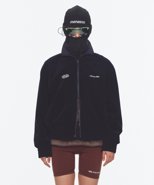 MENASOO（ミナス）の「Menasoo Made Corduroy Nylon Jacket_Navy（ナイロンジャケット・レディース・ネイビー・MEDIUM/SMALL）」の18枚目の写真
