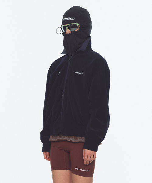 MENASOO（ミナス）の「Menasoo Made Corduroy Nylon Jacket_Navy（ナイロンジャケット・レディース・ネイビー・MEDIUM/SMALL）」の19枚目の写真